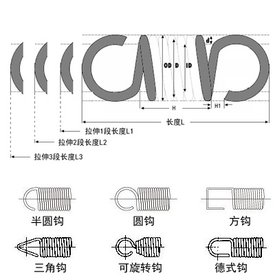 拉簧圖片 拉簧圖片